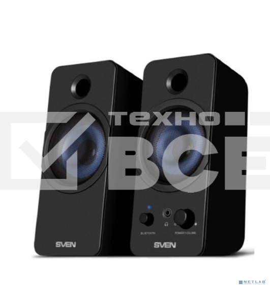 Колонки SVEN АС SVEN 431, черный (6 Вт, питание USB, Bluetooth)