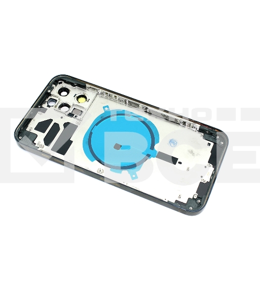 Задняя крышка (корпус) в сборе с рамкой для Apple iPhone 12 Pro Max синяя