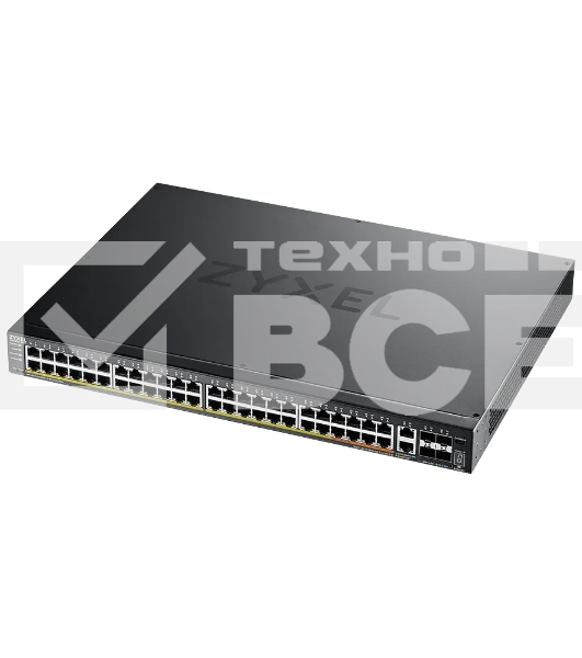 Коммутатор L3 Access Zyxel NebulaFlex Pro XGS2220-54FP, rack 19