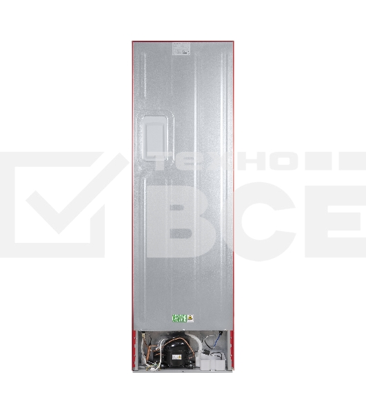 Холодильник Maunfeld MFF200NFR Inverter красный двухкамерный инвертор 271/106л морозилка снизу