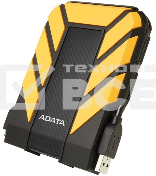 Внешний жесткий диск AData USB 3.0 2Tb AHD710-2TU3-CYL DashDrive Durable 2.5