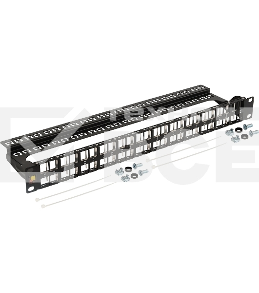 Патч-панель наборная Lanmaster LAN-PPC48OK-UTP 19