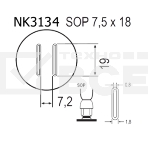 Насадка Quick NK3134, фото 1