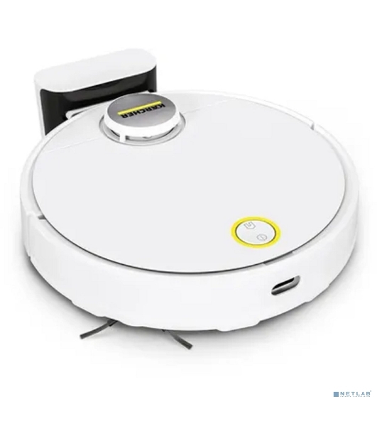 Пылесос-робот Karcher RCV 3 1.269-620.0 белый/белый 3200 мAч, Li-Ion, сухая/влажная уборка, контейнер 0.5 л