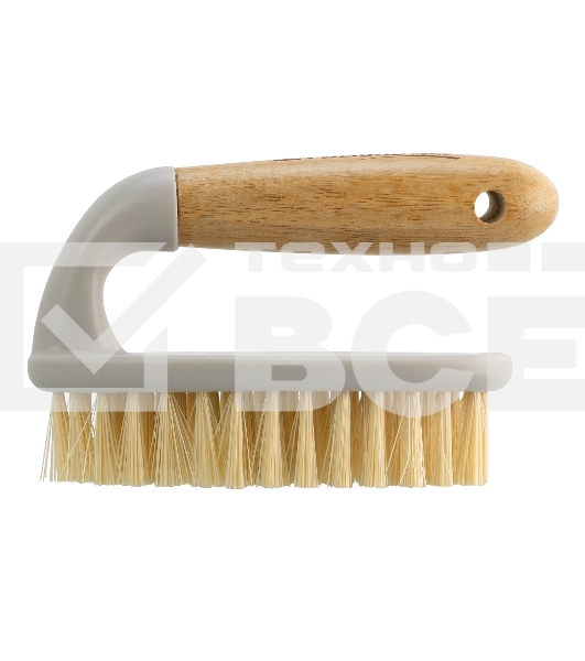 Щетка-утюг 145х65 мм, бамбуковая рукоятка, Home Palisad