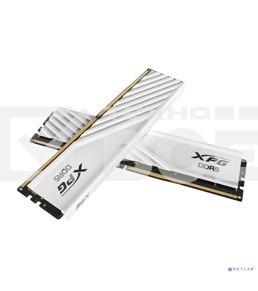 Оперативная память XPG Lancer Blade, DDR5, 32GB (2x16 GB), 6000 MHz, CL36, радиатор, белый