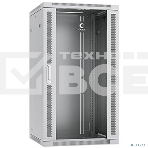 Шкаф телекоммуникационный настенный Cabeus SH-05F, 19', 22U, 1082х600х600 мм (ВхШхГ), дверь: стекло, разборный, цвет: серый, фото 1