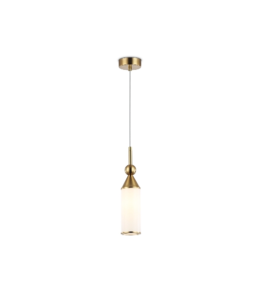 Светильник Ambrella light LH55271 BS/FR латунь/белый матовый E14 max 40W D65*1500