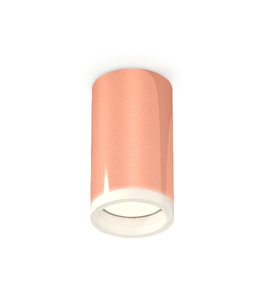 Светильник Ambrella Light XS6326020 PPG/FR золото розовое полированное/белый матовый MR16 GU5.3 (C6326, N6245)
