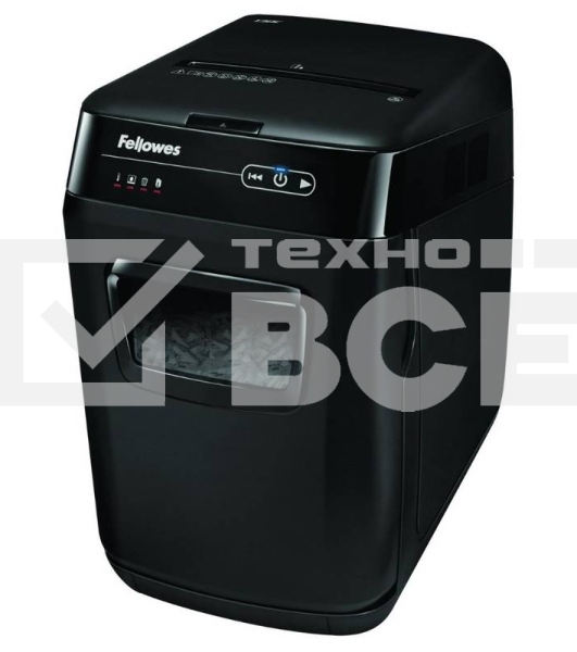 Шредер Fellowes AutoMax 200C (секр.P-4)/фрагменты/200лист./32лтр./пл.карты