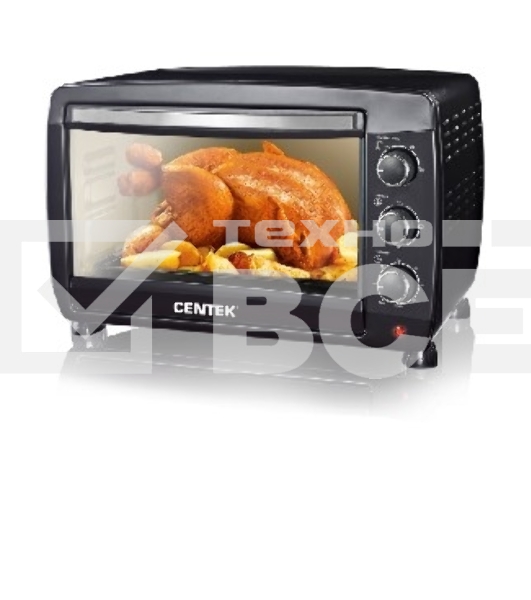 Мини-печь Centek CT-1532-46 Convection (черн) <46л> 2000Вт, Конвекция, 4режима