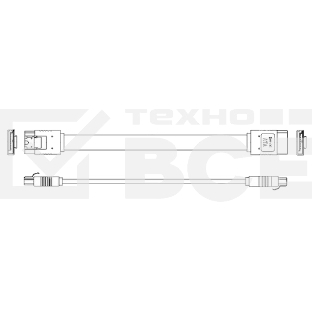 Кабель Advantech 1700018971   M Cable SATA 7P/SATA 7P 15CM 180/180 W/