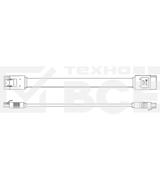 Кабель Advantech 1700018971   M Cable SATA 7P/SATA 7P 15CM 180/180 W/