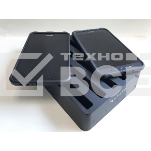 Зарядная станция для планшетов Samsung Galaxy Active Tab2, 5 слотов, Pogo pin, Short circuit protection, Output: pogo pins max. 2A, 100/240V