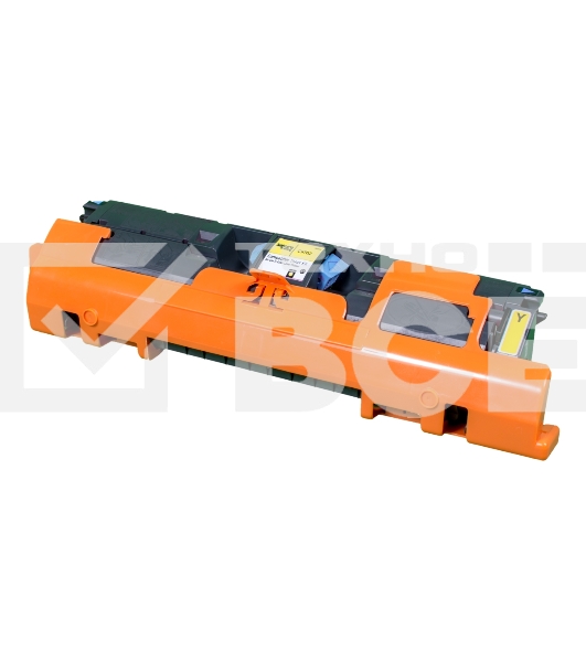 Картридж лазерный Sakura C9702A для HPColor LaserJet 1500/2500 series, желтый, 4000 к.