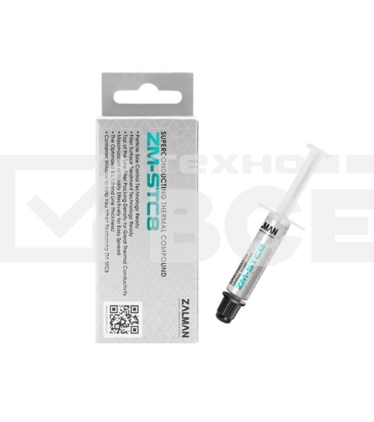 Термопаста ZALMAN ZM-STC8 (1.5g, шприц) RTL