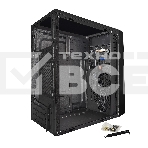 Компьютерный корпус Minitower ExeGate BAA-107U Black, mATX, <без БП>, 1*USB+2*USB3.0, Audio, фото2