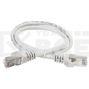 Коммутационный шнур ITK PC01-C5EF-2M (патч-корд), кат.5Е FTP, 2м, серый