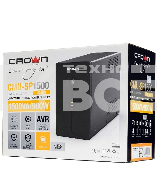 Источник бесперебойного питания CMU-SP1500IEC USB