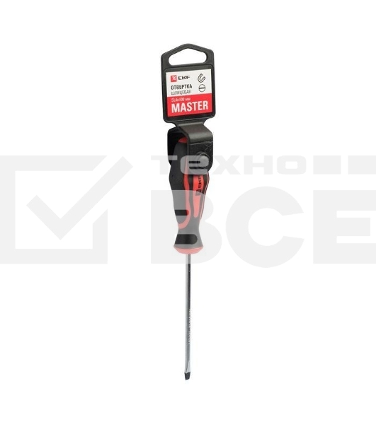 Отвертка SL4х100мм Master Basic EKF sl-4-100-mas