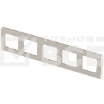 Рамка 5 постов шампань Inspiria, фото 1