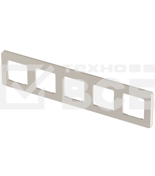 Рамка 5 постов шампань Inspiria