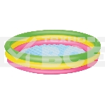 Детский надувной бассейн 152х30см 'Лето' с надувным дном, 211л, от 2 лет 51103 BestWay, фото 1