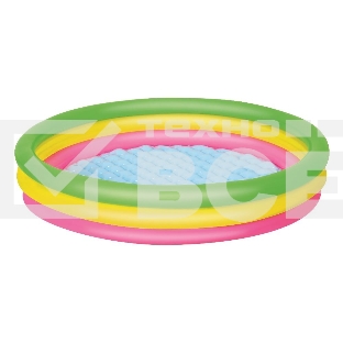 Детский надувной бассейн 152х30см 'Лето' с надувным дном, 211л, от 2 лет 51103 BestWay