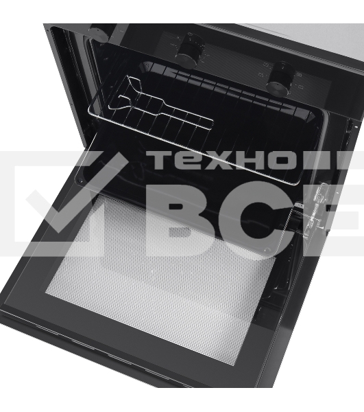 Духовой шкаф электрический Maunfeld EOEC.586B2 черный, встраиваемый