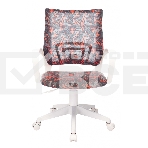 Кресло детское Бюрократ KD-W4 черный/красный красный кристалл крестовина пластик белый пластик белый, фото8