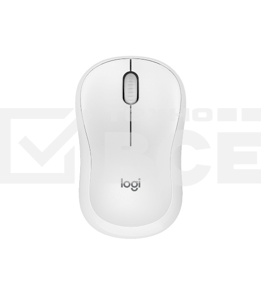 Мышь беспроводная Logitech M221 белый, 1000 dpi, радиоканал, USB, кнопки - 3