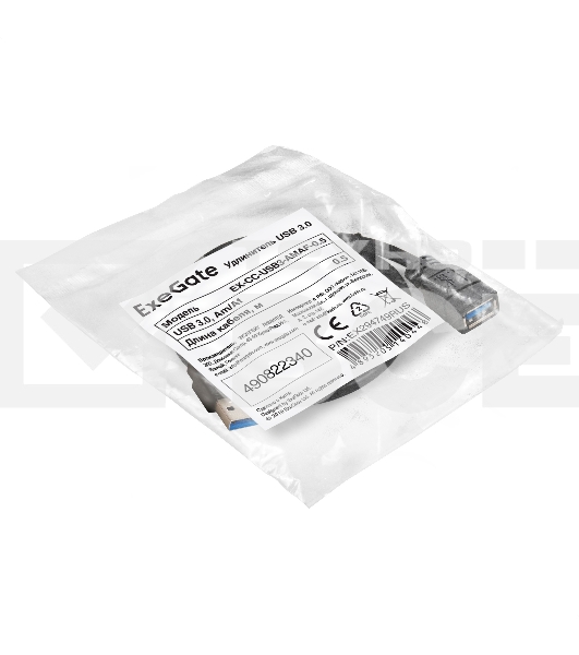 Удлинитель USB 3.0 ExeGate EX-CC-USB3-AMAF-0.5 (Am/Af, 0,5м)