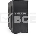 Компьютерный корпус Minitower ExeGate EX286412RUS BA-309 (mATX, без БП, 2*USB, HD аудио, черный), фото4