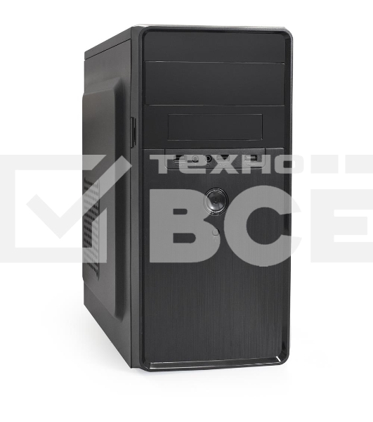 Компьютерный корпус Minitower ExeGate EX286412RUS BA-309 (mATX, без БП, 2*USB, HD аудио, черный)