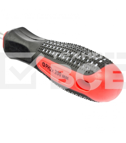 Отвертка MATRIX 11442fusion ph2х 200мм crv 3-х компонентная рукоятка anti slip