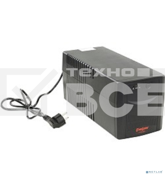 Источник бесперебойного питания ExeGate EP212518RUS Power Back UNB-1000 <1000VA, Black, 4 евророзетки>