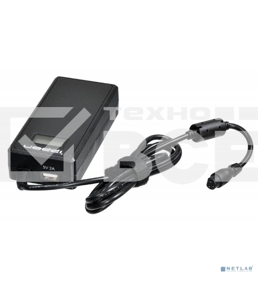 Блок питания Ippon D90U автоматический 90W 15V-19.5V 10-connectors 8A 1xUSB 2.1A от бытовой электросети LСD индикатор