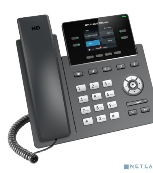 Телефон IP Grandstream GRP-2612 черный