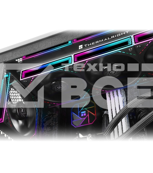 Вентилятор Thermalright TL-M12 ARGB черный 4-pin 23.2dB 175gr Ret