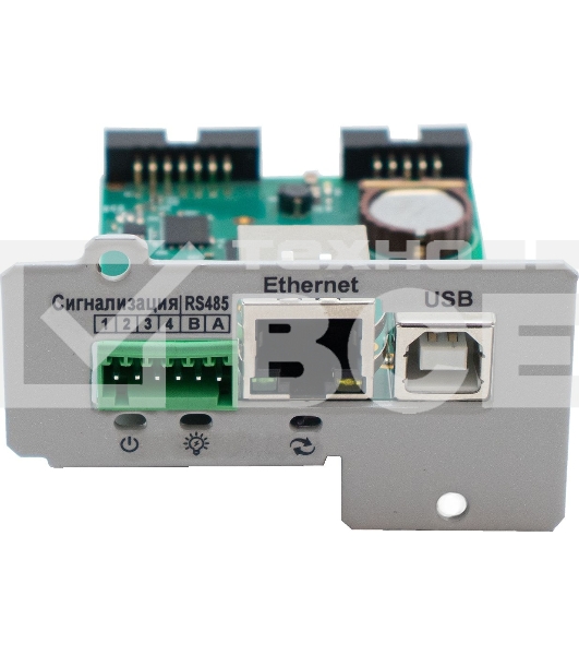 Плата расширения ШТИЛЬ: Ethernet, USB,конт 3 шт,SNMP/Modbus TCP/HTTP/SMTP/NTP/протокол Штиль, Е- mail /Trap-сообщ