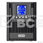 Источник бесперебойного питания CBR ESN-1KT-3F-LCHERSC Online 1000VA/1000W Tower 3 x Schuko, LCD, HID-USB, RS232, EPO, SNMP slot, фото 1