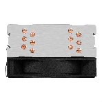 Кулер ExeGate Wizard EXX600-PWM.FRGb (Al+Cu, 6 тепл.трубки, LGA775/1150/1151/1155/1156/1200/1700/1851/AM2/AM2+/AM3/AM3+/AM4/AM5/FM1/FM2/754/939/940, TDP 180W, Fan 120мм PWM, 800-2400RPM, Hydro bearing, 4pin, 11-24db, 540г, FRGb подсветка, с термопастой, на защелках, Color Box), фото13
