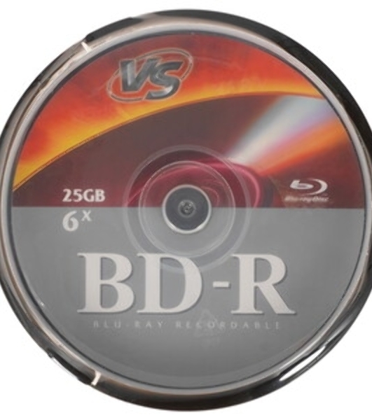 Диски VS BD-R 25 Gb 6x CB/10
