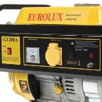 Электрогенератор бензиновый Eurolux G1200A, 1.1 кВт, 75 дБ, 22.5 кг, фото4