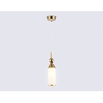 Светильник Ambrella light LH55271 BS/FR латунь/белый матовый E14 max 40W D65*1500, фото7