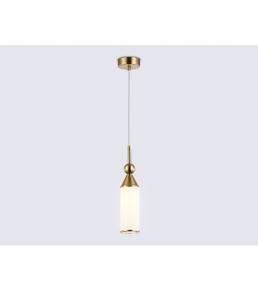 Светильник Ambrella light LH55271 BS/FR латунь/белый матовый E14 max 40W D65*1500
