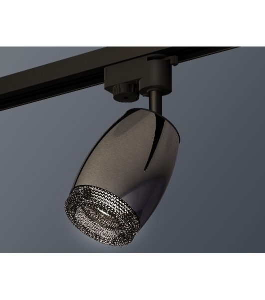 Светильник Ambrella light XT1123005 DCH/SBK/BK черный хром/черный песок/тонированный MR16 GU5.3 (A2521, C1123, N7192)