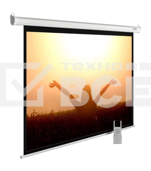 Экран Cactus 165x220см MotoExpert CS-PSME-220x165-WT 4:3 настенно-потолочный рулонный белый (моторизованный привод)