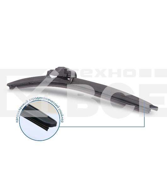 Щетка стеклоочистителя бескаркасная GOODYEAR GY000422 frameless 22''/55 см всесезонная multiclip