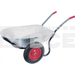 Тачка FIT 77557строительная, сталь оцинкованная, 78л, до 165кг